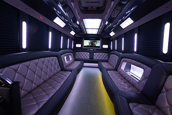 limousine buses