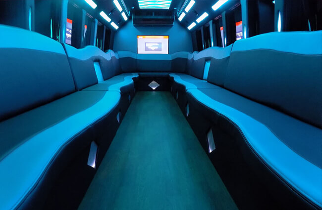 Limo bus Seattle