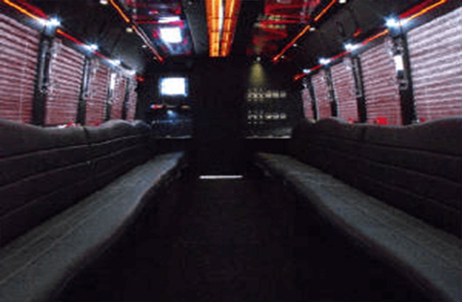 Limo buses with great sound system