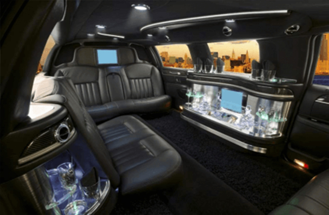 Stretch Limos with built in bar
